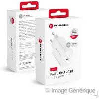 Forcell NETZ - Ladegerät mit USB Typ C - 3A 25W Anschluss mit PD und Quick Charge 4.0 Ladefunktion