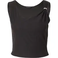 Guess Marciano GUESS Aimee Ss Jewel Drap Jet Black A996 Größe: XL | Tanktops Outlet | Damen | Schwarz