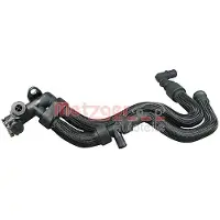 METZGER Autoteile Kühlerschlauch [Hersteller-Nr. 2420711] für Toyota, Peugeot, Mazda, Suzuki, Citroën, Ford