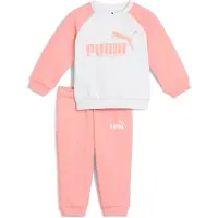 Puma MINICATS ESS Raglan Crew Set FL INF PINK FRUIT PINK FRUIT 92