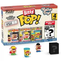 Funko POP! Bitty Pack Series Retro Toys Schlüsselanhänger 4 Einheiten