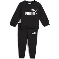 Puma MINICATS ESS Crew Set FL INF - schwarz, Größe:62