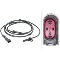 Hella Sensor Raddrehzahl 2-polig aktiver Sensor für u.a. FORD TRANSIT