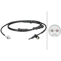 Hella Sensor Raddrehzahl 2-polig aktiver Sensor für u.a. FIAT PUNTO