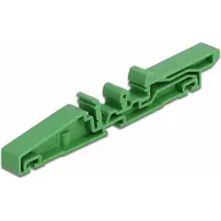 DeLOCK Halterung 115mm Hutschienenclip für Platine, 4 Stück