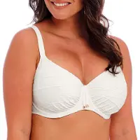 Fantasie Swim Unwattierter Bikini BH Beach Waves | Grösse: 65G | Farbe: Weiß