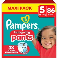 Pampers Baby Dry Pants Windeln Größe 5 11-17 kg Maxi 86er-Pack