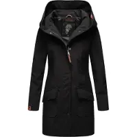 MARIKOO Damen Softshelljacke – Mayleen, wasserabweisend mit Kapuze