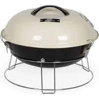Livoo Holzkohlegrill 38cm beige - DOC301