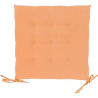Pflanzen-Kölle Stuhlkissen 'Bliss', orange, ca. 40 x 40 cm