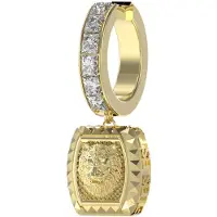 GUESS Lion King Crystal Ohrringe