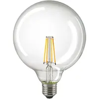 Sigor 7W Globe 125mm Filament klar E27 806lm 2700K dimmbar LED Lampe G125