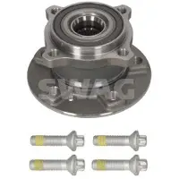 SWAG Radlagersatz Hinten Links Hinten Rechts passend für MERCEDES-BENZ B-Klasse (W246, W242) Schrägkugellager 83mm 33 11 0047