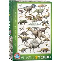 Eurographics Dinosaurs of the Cretaceous Period 1000pcs, 1000 Stück(e), Fauna