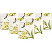 Villeroy & Boch Frühstücksteller "Frühstücksteller Amazonia 23 x 23 cm 6er Set bunt"
