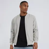 Brave Soul Bomberjacke Sanjay Herren Stein