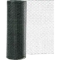 Siena Garden Sechseckgeflecht PVC grün 13/1000 10 m