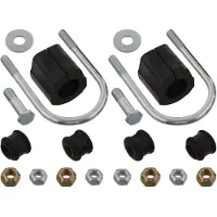 Febi 02850 Stabilisatorlager Reparatursatz passend für MERCEDES-BENZ T1 Bus (601) Vorne 32mm