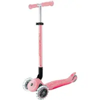 Globber Primo Foldable Plus Lights, Kinder, Klassischer Roller, Mädchen, Asphalt, 50 kg, 3 Rad/Räder