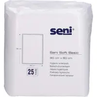 Seni Soft Basic Bettschutzunterlage 60x90 cm 2x25 St