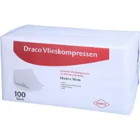 Dr. Ausbüttel & Co. GmbH Vlieskompressen Unsteril 10x10 cm 8fach 100 St