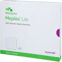 Molnlycke Health Care Mepilex Lite Schaumverband 12,5 x 12,5 cm steril 5 St