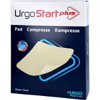Urgo GmbH URGOSTART Plus Kompresse 10x12 cm 20 Stück