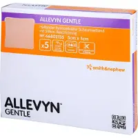 Smith&Nephew Allevyn Gentle 5x5 cm Schaumverband 5 St Verband