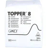 Solventum Germany GmbH Topper 8 Kompressen 10x10 cm unsteril 100 St