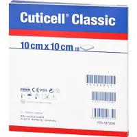 Cuticell Classic Wundgaze 10x10 cm 100 St