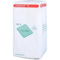 NOBAMED Nobatop 16 Kompressen 10x10 cm unsteril 100 St