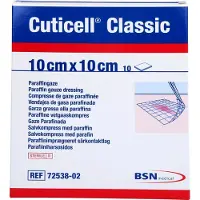 Bsn Medical Cuticell Classic Wundgaze 10x10 cm 10 St