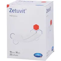 Paul hartmann ag Zetuvit Saugkompressen steril 10x10 cm 25 St Kompressen