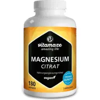 Vitamaze Magnesiumcitrat 360 mg vegan Kapseln