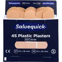 Holthaus Medical Salvequick Pflasterstrips wasserfest Refill 6036 45 St Pflaster