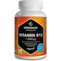 Vitamaze GmbH Vitamin B12 1000 µg hochdosiert vegan Tabletten 180 St