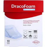 Dr. Ausbüttel & Co. GmbH Dracofoam Infekt haft Schaumst.Wundauf.5 10 St
