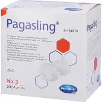 Paul hartmann ag Hartmann Pagasling Schlinggazetupfer steril Gr. 3, pflaumengroß - 20 x 4 Stück 20X4 St