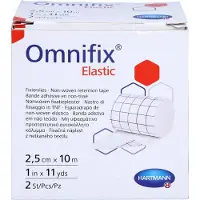 Hartmann Omnifix elastic 2,5 cmx10 m Rolle 2 St Pflaster
