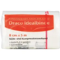 Dräco Idealbinde 8 cmx5 m DIN schlingk. 1 St Binden