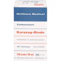 Holthaus Medical Kurzzugbinde Cottonelast 10 cmx5 m 1 St Binden