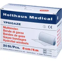 Holthaus Medical Mullbinden DIN 6 cmx4 m 20 St Binden