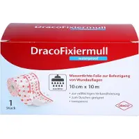 Dräco Dracofixiermull waterproof 10 cmx10 m 1 St Verband