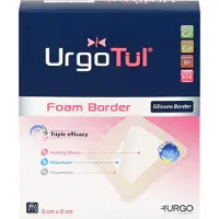 Urgo GmbH Urgotül Foam Border 8x8 cm Verband 10 St