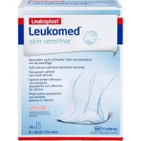 Bsn Leukomed Skin Sen 10x8cm, 20 St PFL
