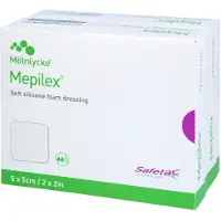EurimPharm Arzneimittel GmbH Mepilex 5x5 cm Schaumverband 10 St