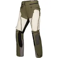 IXS Venture-Air 1.0 Hellgrau Grün Motorrad Textilhose Größe 3XL