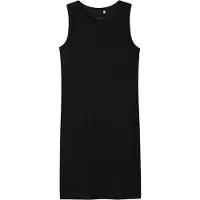 Name it Jerseykleid "NKFNAKAL SL SLIM DRESS NOOS" Baumwollmischung, Jersey Rippware
