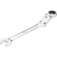 Vigor Doppelgelenk Ratschen-Ring-Maulschlüssel V6752-13 Doppelsechskant SW 13 mm