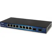 ALLNET ALL-SG8210PM, Managed, L2+, Gigabit Ethernet (10/100/1000), Power over Ethernet (PoE), Wandmontage